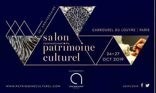 Salon du patrimoine culturel Carrousel du Louvre 24 -27 oct 2019