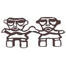 3 le logo du MAA d'après une figure ramenée de Tahiti par Cook en 1769 voir notice très détaillée dans cat.Océanie p.281