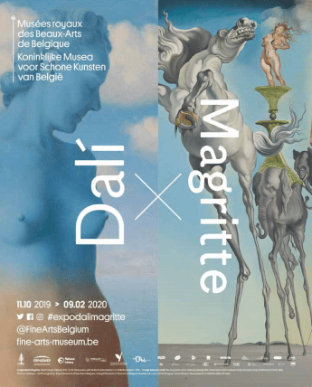 19 Bruxelles expo Dali Magritte