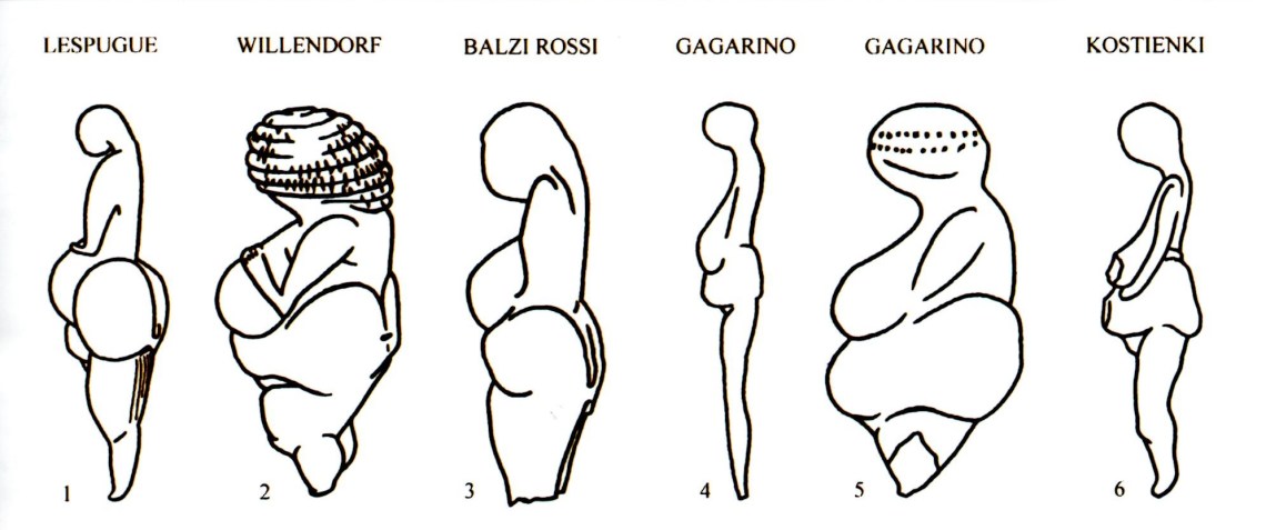 3 venus gravettiennes