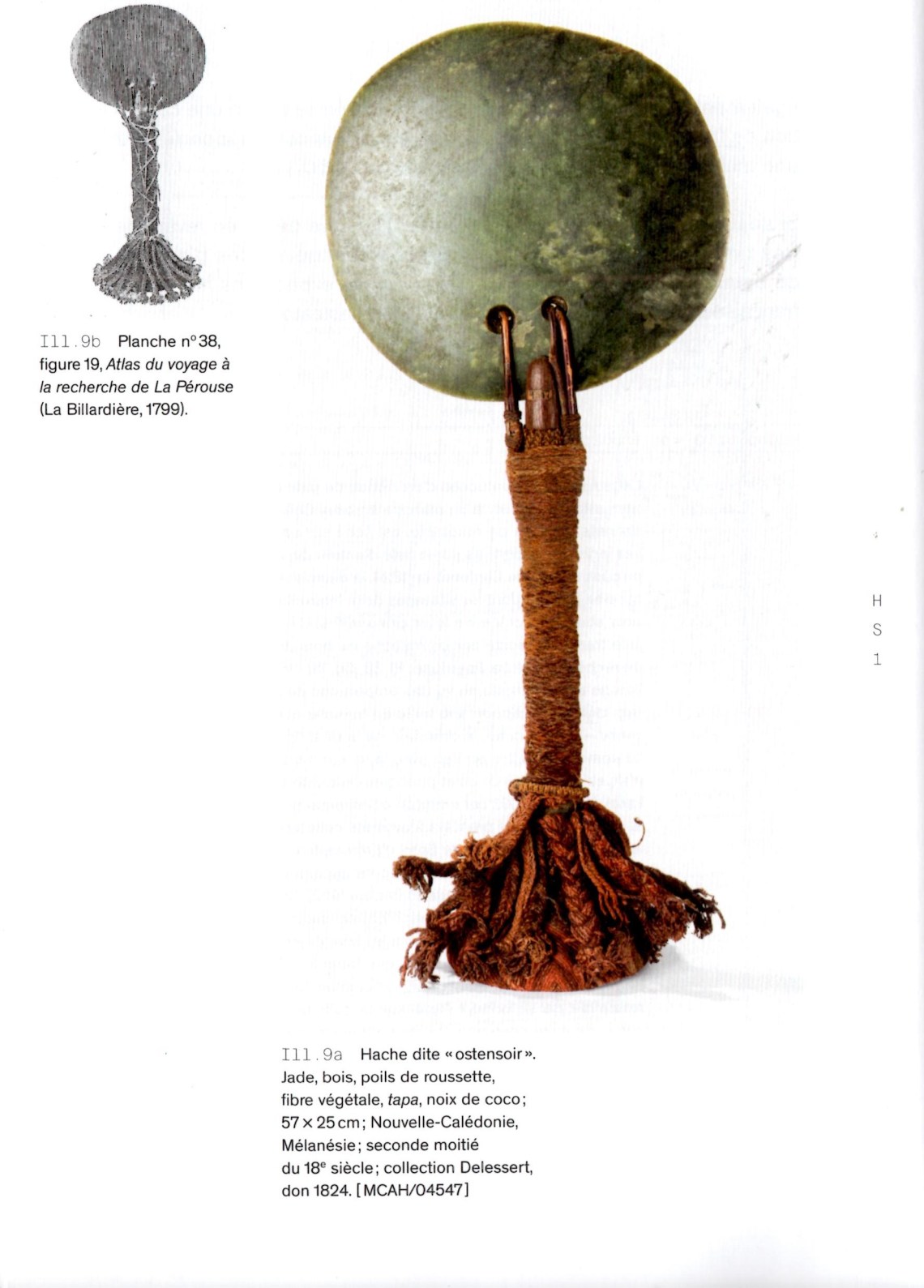 1 hache ostensoir Nelle Caledonie Atlas L.B