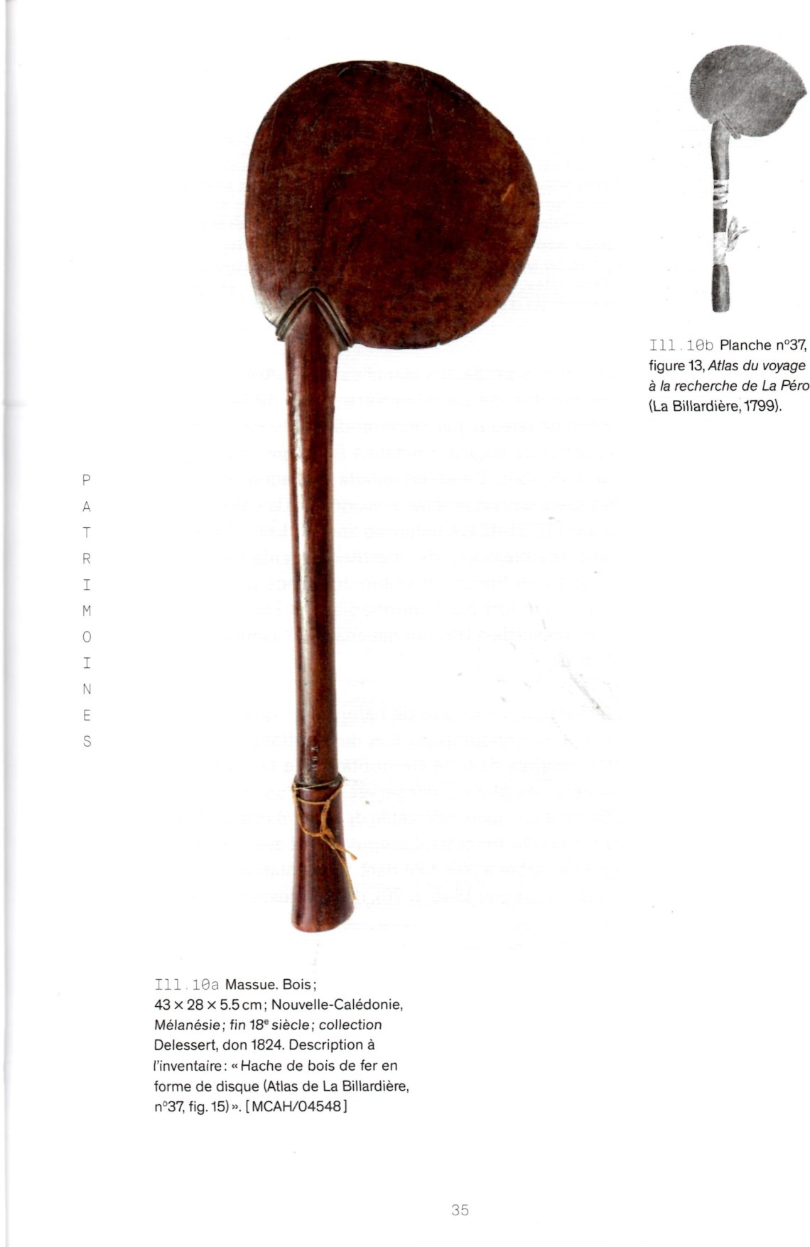 4 massue bois Nelle Caledonie Atlas L.B